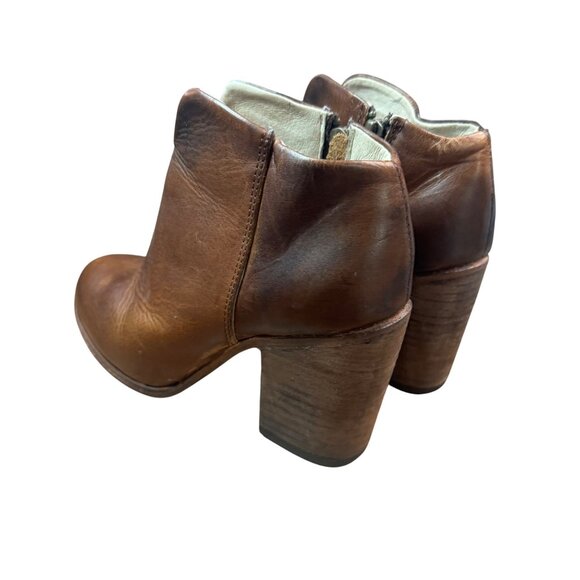 Freebird By Steven Detroit Women's  Size 7  Brown Leather Ankle Booties - Picture 6 of 16